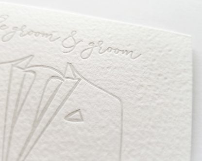 Gay Wedding Card | For the Groom & Groom Wedding Card