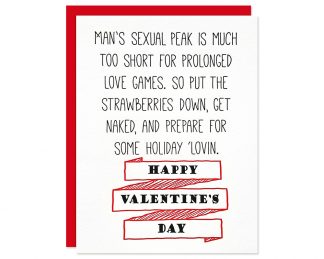 Funny Valentines Card | Holiday 'Lovin