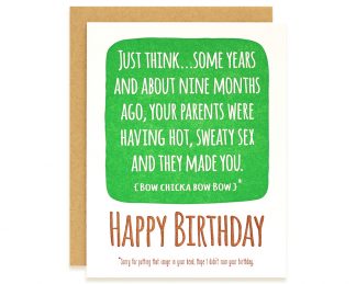Sexy Birthday Card